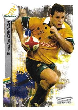 2003 Kryptyx The Defenders Australian Rugby Union #74 Brendan Cannon Front